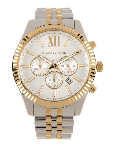 mens silver michael kors watch|michael kors watch silver women's.